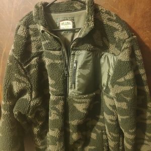 Lake & trail full-zip sherpa fleece jacket NWT